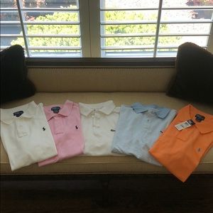 5 Boys Polo Shirts